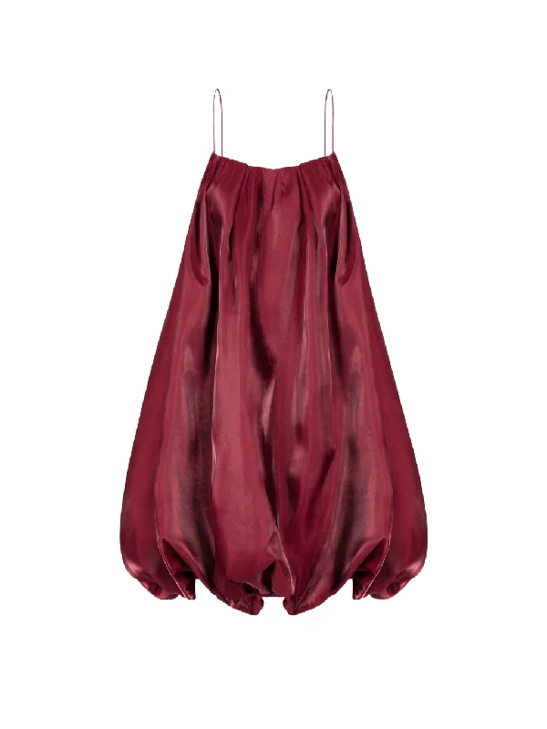 Cherry Balloon Mini Dress