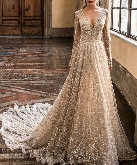 Sparkly Wedding Dress