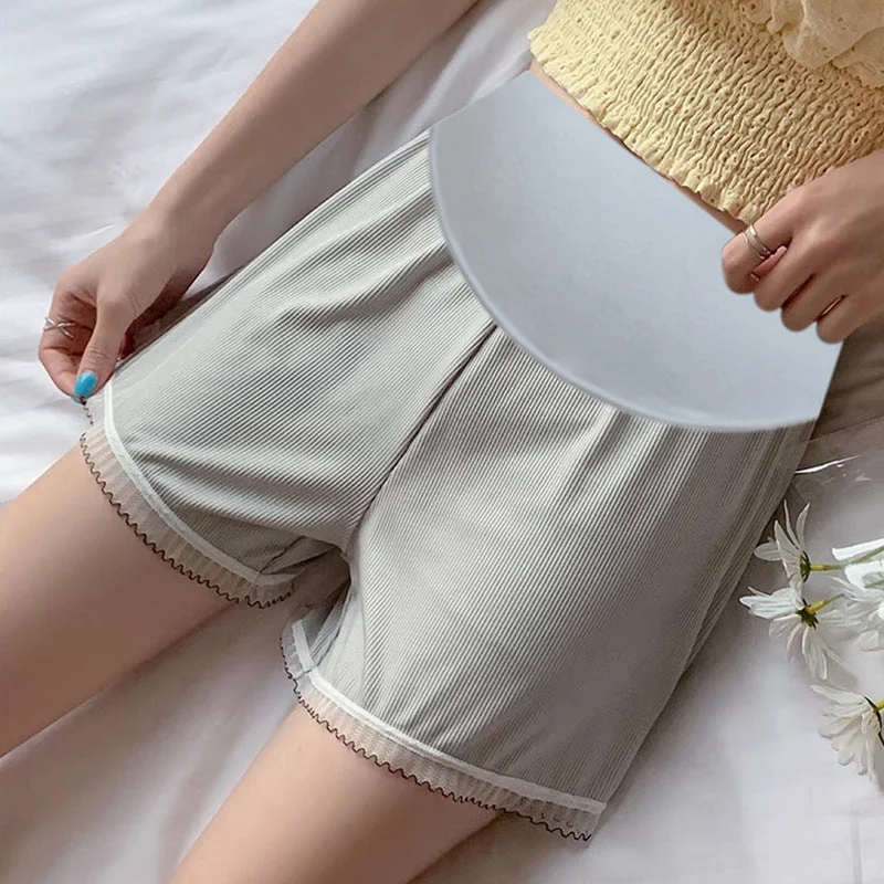 NiDELL: Pregnant Women’s Elegant Wide Leg Short pants for Summer