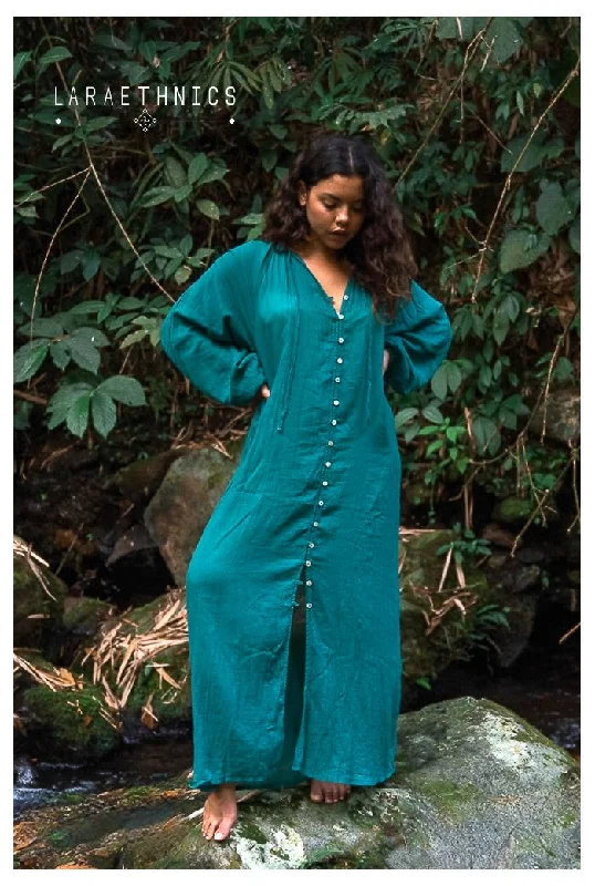 Aurora Lagoon Shirt Dress