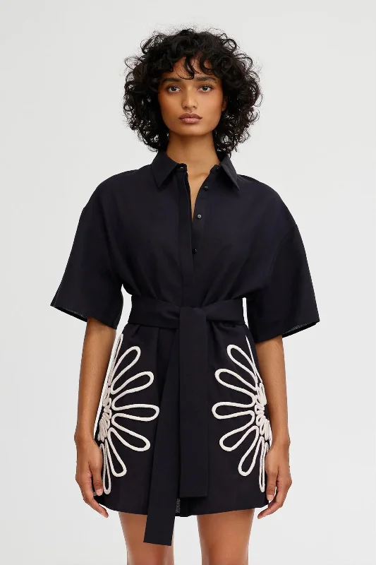 SIGNIFICANT OTHER | Tara Shirt Dress - Black