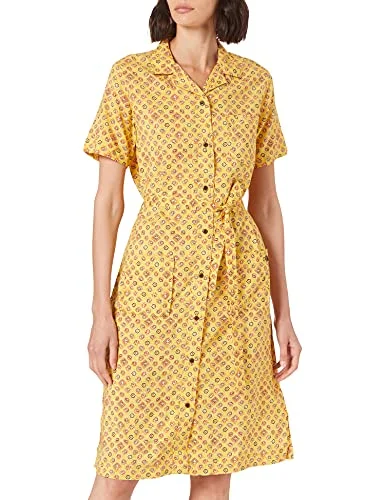 Women's Printed Shirtdress Dress